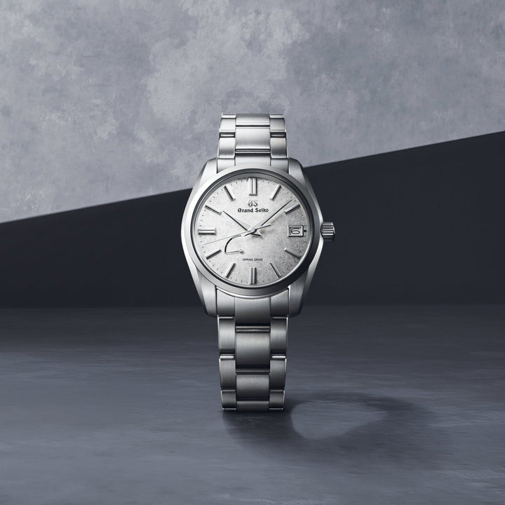 Grand Seiko SBGA465G luxury Japanese watch with smooth-gliding seconds hand