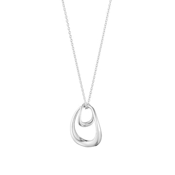 Offspring Large Pendant Necklace Silver