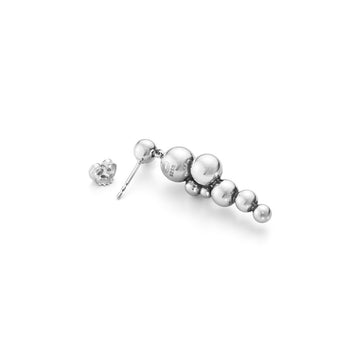 Moonlight Grapes Earrings Silver