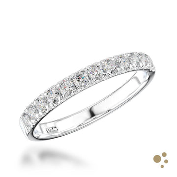 Skye Eternity Bridal 0.33ct Diamond Platinum Ring - Deacon & Son