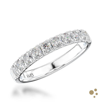 Skye Eternity Bridal 0.53ct Diamond Platinum Ring - Deacon & Son