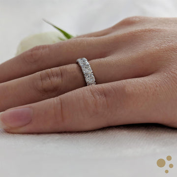 Affinity Bridal 0.90ct Diamond Yellow Gold/Platinum Ring