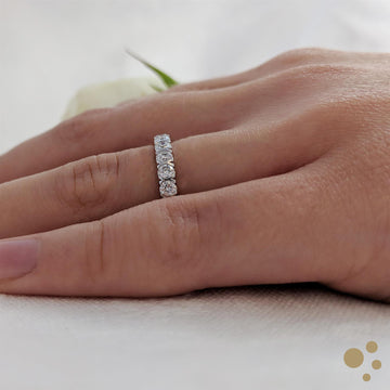 Affinity Bridal 0.52ct Diamond Yellow Gold/Platinum Ring