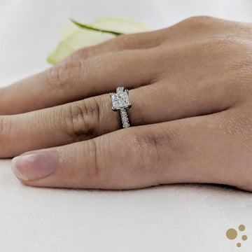 Skye Classic Princess Solitaire 0.50ct Diamond Platinum Ring