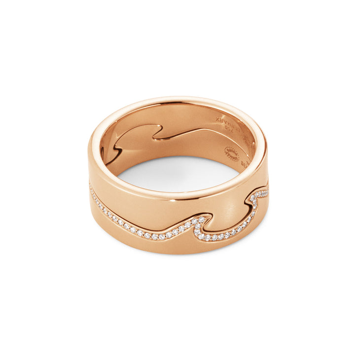 Fusion End Ring 18ct Rose Gold