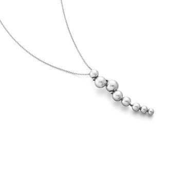 Moonlight Grapes Long Pendant Necklace