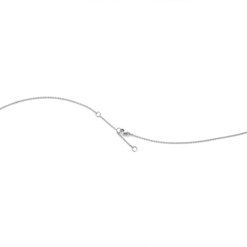 Moonlight Grapes Silver & Diamond Pendant Necklace