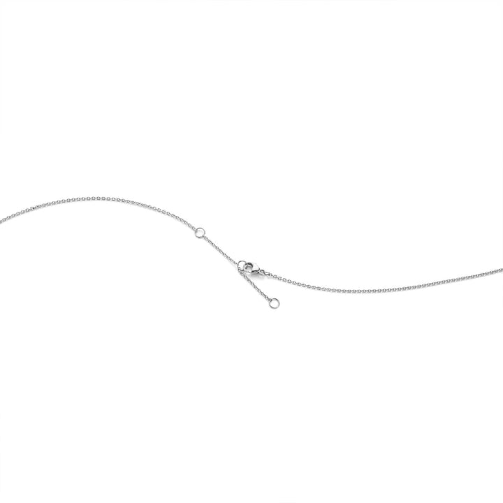 Moonlight Grapes Silver & Diamond Pendant Necklace