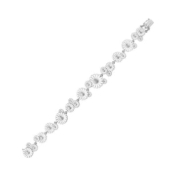 Daisy Layered Row Bracelet