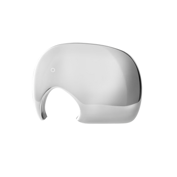 Georg Jensen Elephant Bottle Opener crafted from lightweight aluminium.