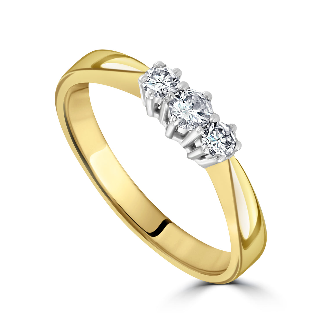 Trilogy Diamond Ring