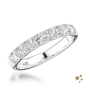 Affinity Bridal 0.71ct Diamond Platinum Ring - Deacon & Son