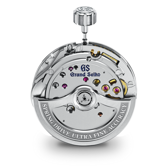 The 9RB1 movement is hand-assembled by the highly skilled craftspeople of the Shinshu Watch Studio