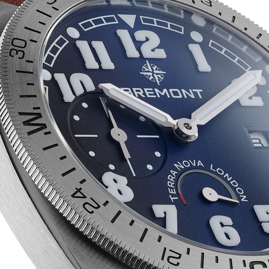 Terra Nova 40.5 Turning Bezel Power Reserve - Deacon & Son