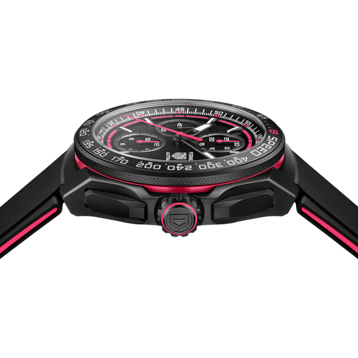TAG Heuer CBZ2087.FT8107 limited-edition chronograph with pink racing accents