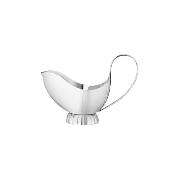 Georg Jensen Bernadotte 14cl sauce boat in mirror-polished stainless steel