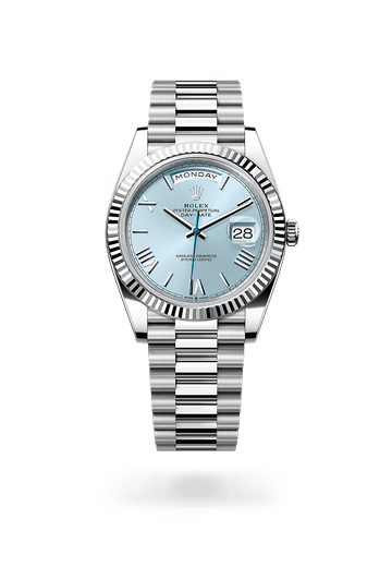Rolex Day Date 40 Platinum M228236 0012 Deacon Son