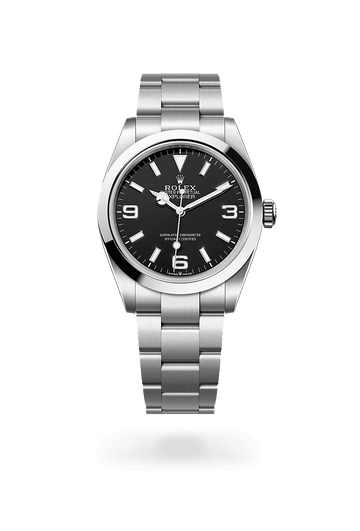Rolex Explorer 40 mm watch in Oystersteel, M224270-0001 - Deacon & Son