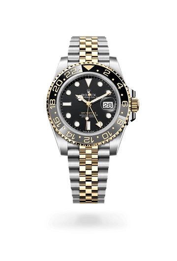 Rolex GMT-Master II 40 mm watch in Yellow Rolesor, M126713GRNR-0001 - Deacon & Son