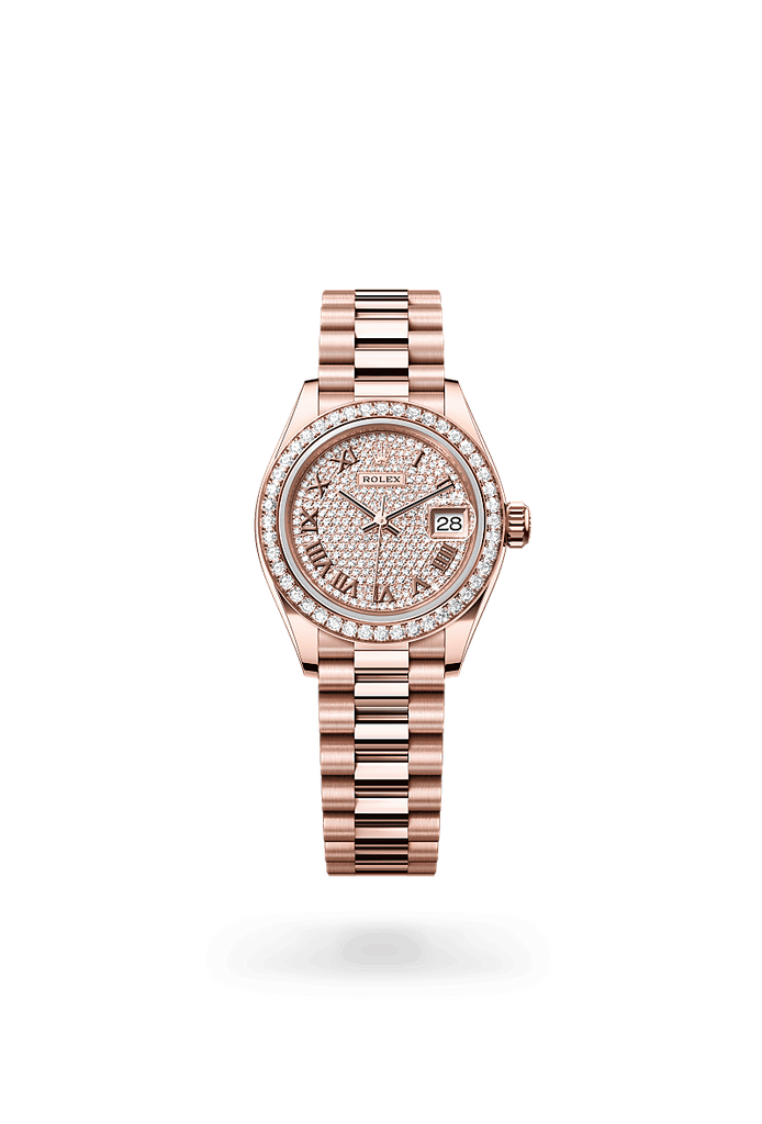 Lady-Datejust 18 ct Everose gold, M279135RBR-0021 – Deacon Son