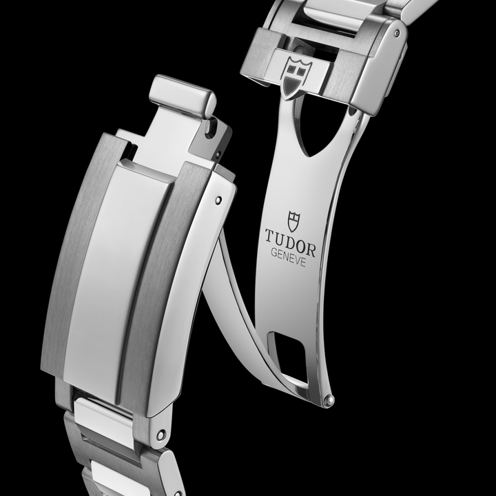 TUDOR Monarch 39mm stainless steel watch with T-fit bracelet