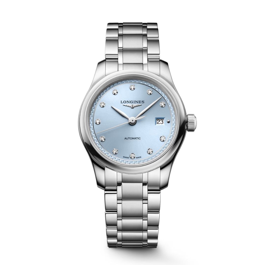 Master Collection Frosted Blue Diamond Dial - Deacon & Son