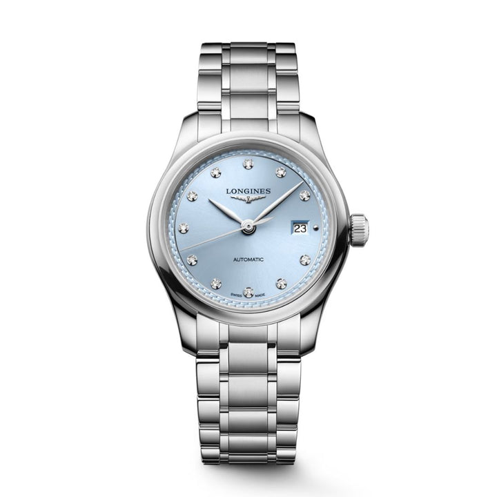 Master Collection Frosted Blue Diamond Dial - Deacon & Son