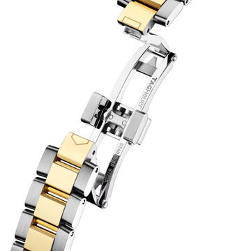 TAG Heuer Aquaracer Professional 100 Solargraph ladies' luxury watch with steel bracelet