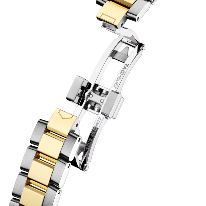 TAG Heuer Aquaracer Professional 100 Solargraph ladies' luxury watch with steel bracelet