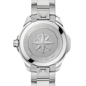 TAG Heuer Aquaracer Professional 200 solar-powered luxury watch with nautical star caseback