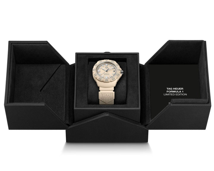 Display Box for TAG Heuer Formula one in Beige 