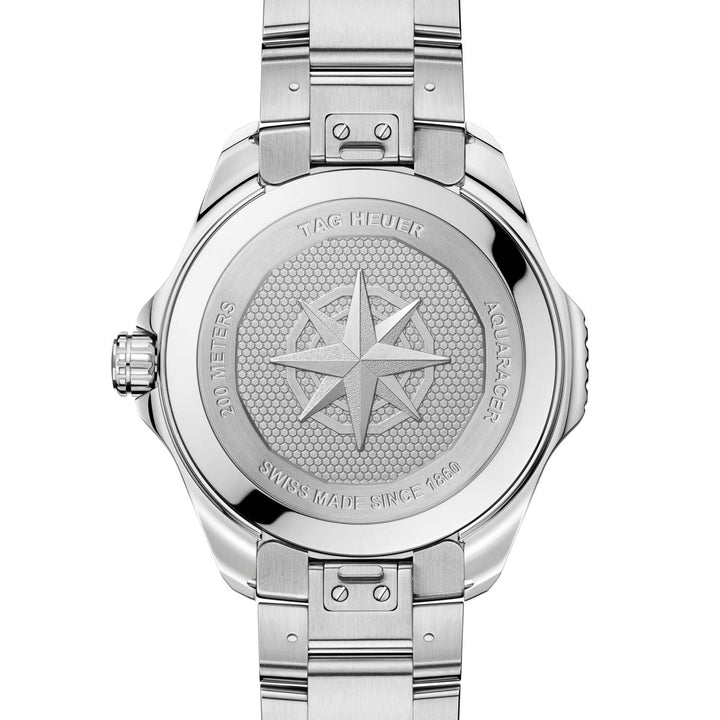 TAG Heuer Aquaracer Professional 200 Solargraph WBP1117.BA0047 Swiss-made solar quartz watch with steel bracelet