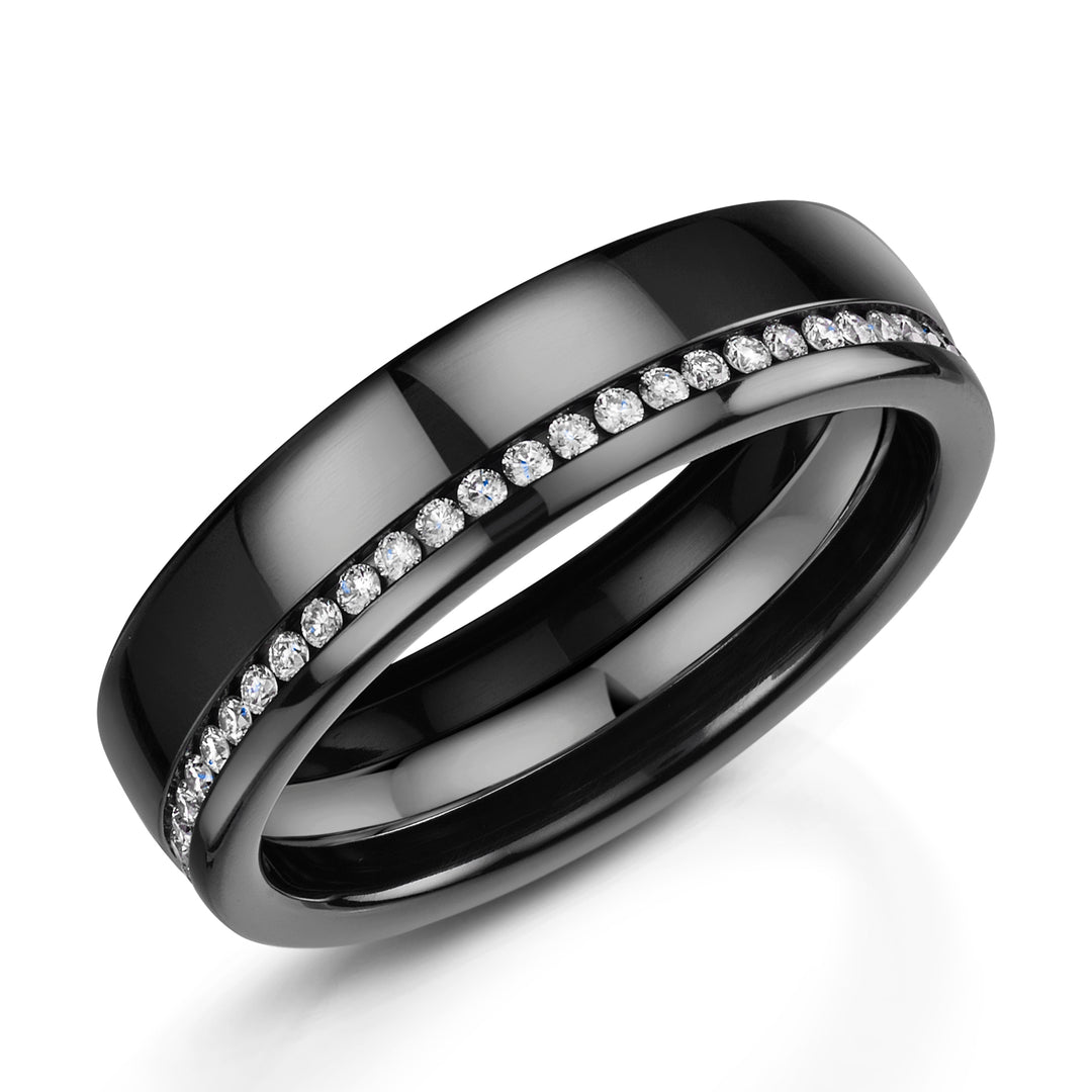 Zedd Diamond Platinum Ring