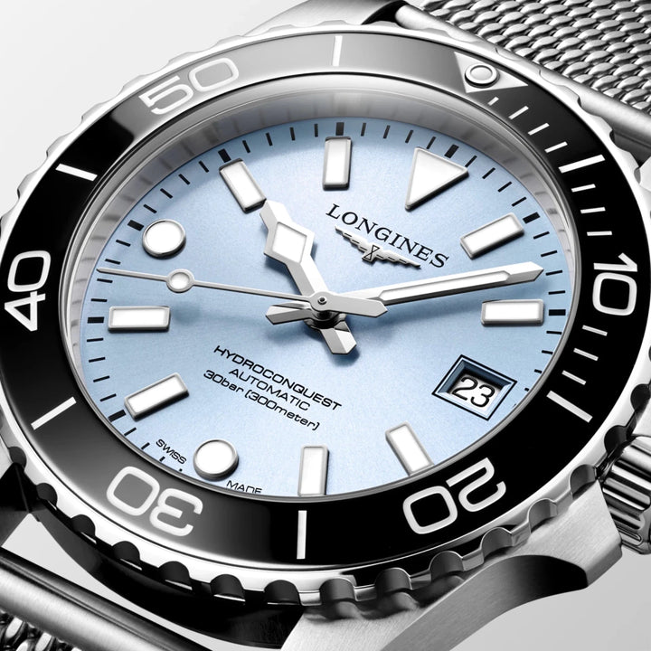 Hydroconquest 39mm Ice Blue - Deacon & Son