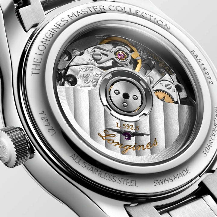Longines master collection automatic movement, with silicon balance spring