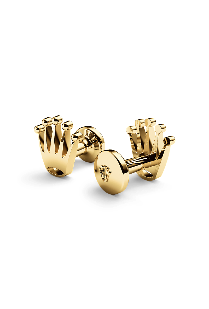 ‘Crown’ cufflinks - Deacon & Son