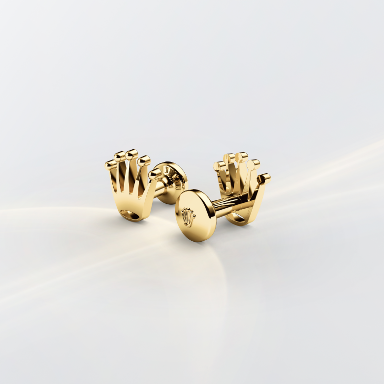 ‘Crown’ cufflinks - Deacon & Son