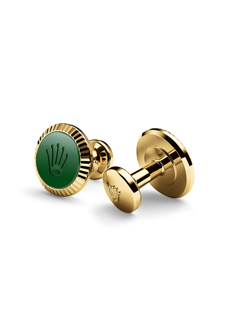 ‘Fluted’ cufflinks - Deacon & Son