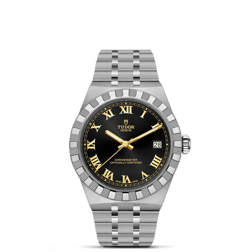 Royal 36mm Black Dial