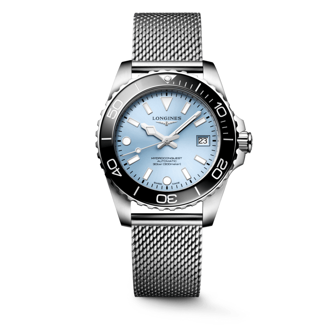 Hydroconquest 39mm Ice Blue - Deacon & Son