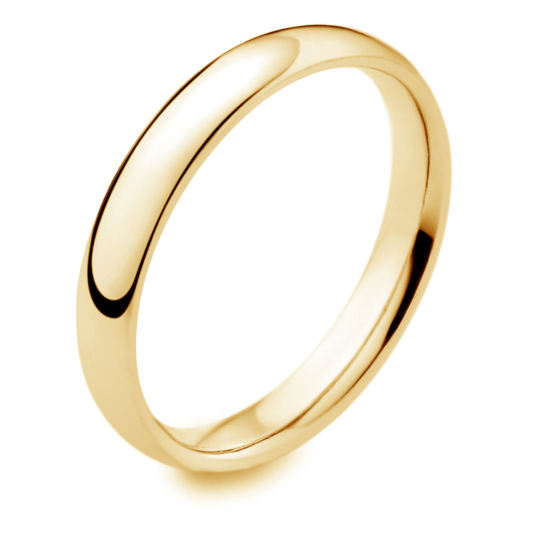 3mm Full Court Wedding Ring