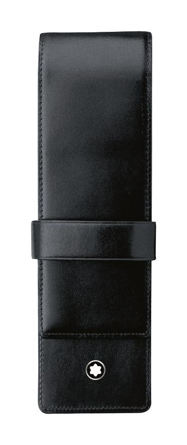 Montblanc Meisterstück 2 Pen Pouch Black - Deacon & Son