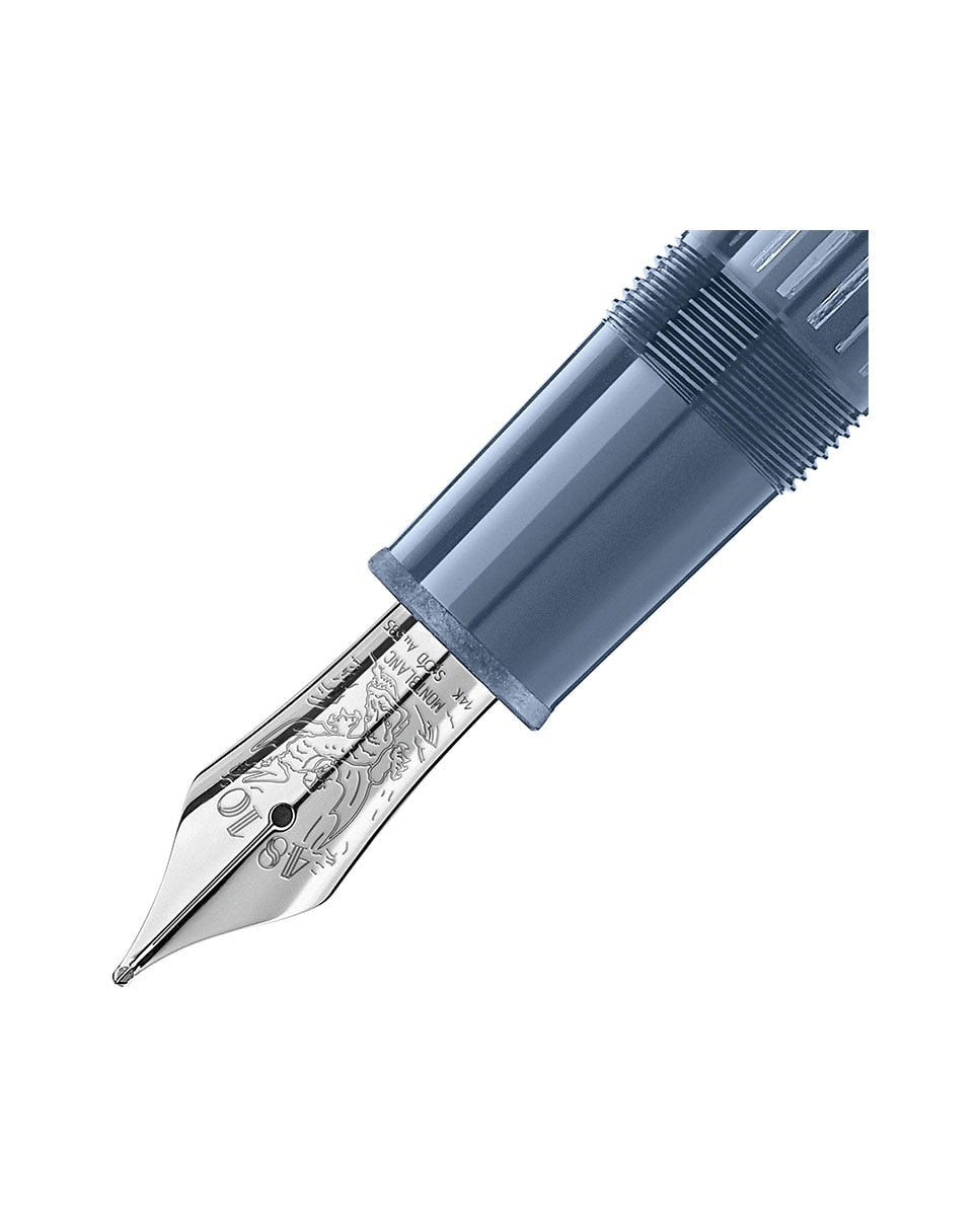 Meisterstück Glacier LeGrand Fountain Pen Blue – Deacon & Son