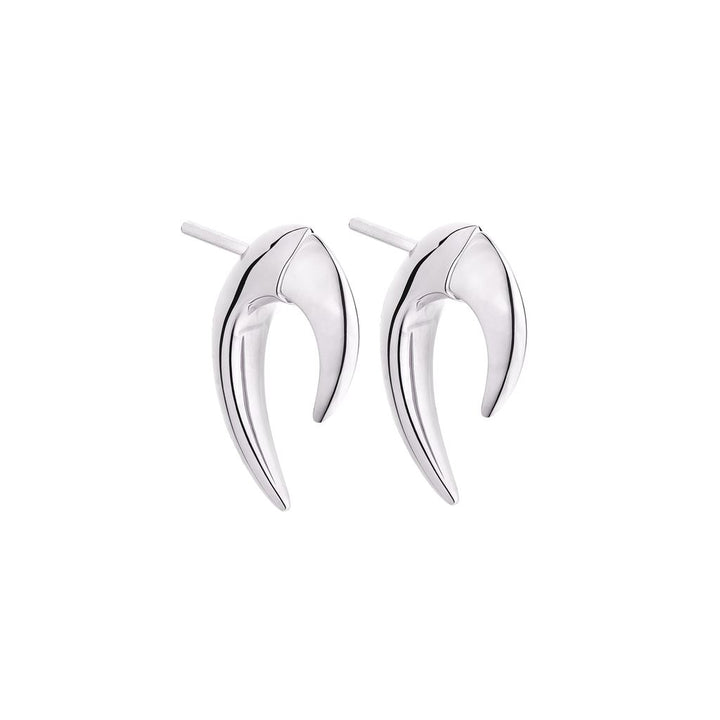 Silver Mini Talon Earrings