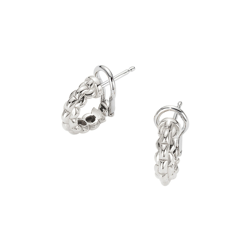 White Gold Earrings