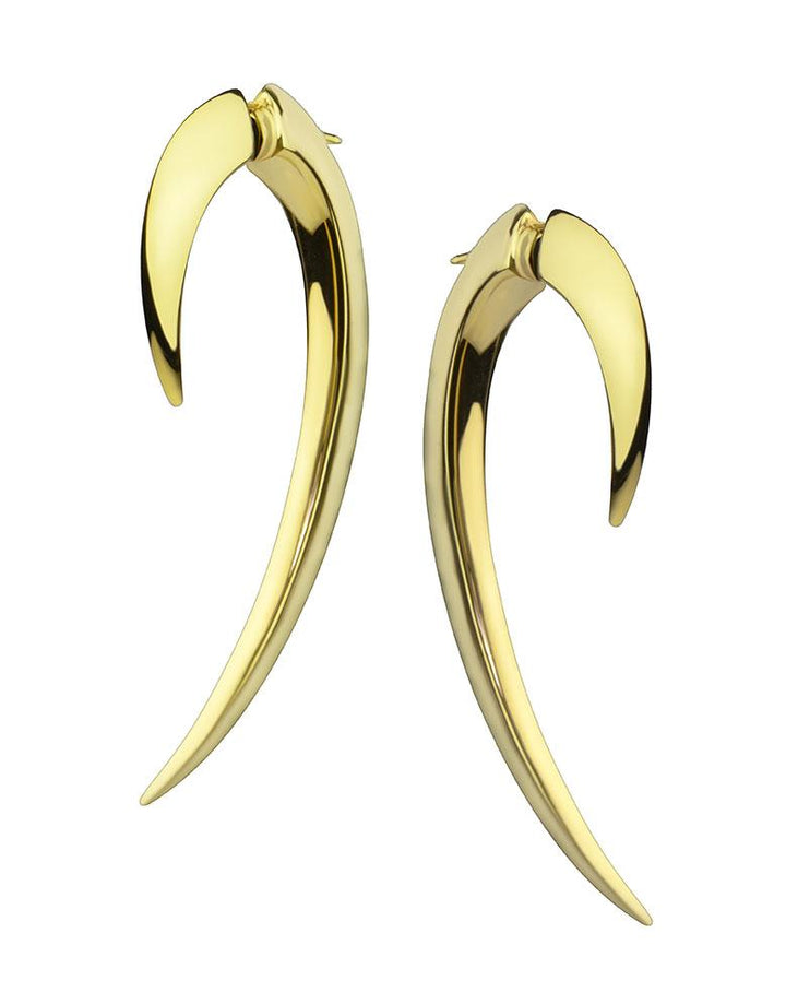 Yellow Gold Vermeil Hook Earrings